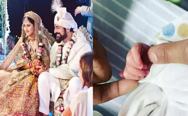 Uri ACtor Mohit Raina Wife Aditi Welcome Baby Girl - Sakshi