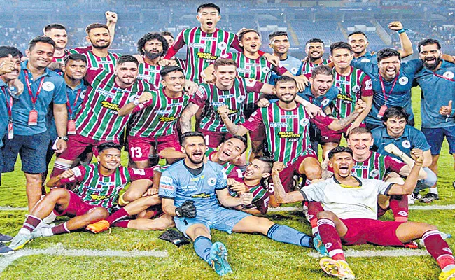 ISL2023: ATK Mohun Bagan beats Bengaluru FC - Sakshi