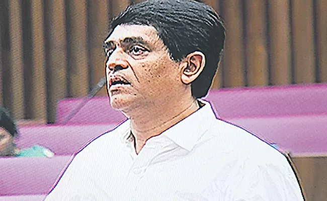 Finance Minister Buggana in Legislative Council - Sakshi