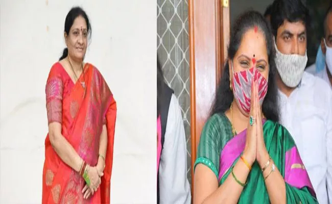 Akula Lalitha Focus Nizamabad Urban Seat MLC Kavitha Will Also Contest - Sakshi