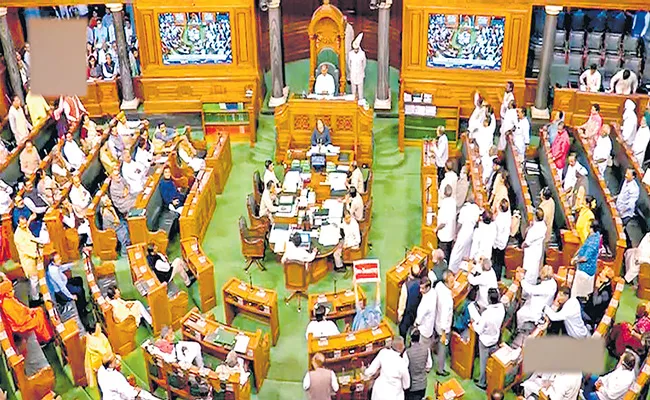 Parliament sessions: Both houses adjourned till six day - Sakshi