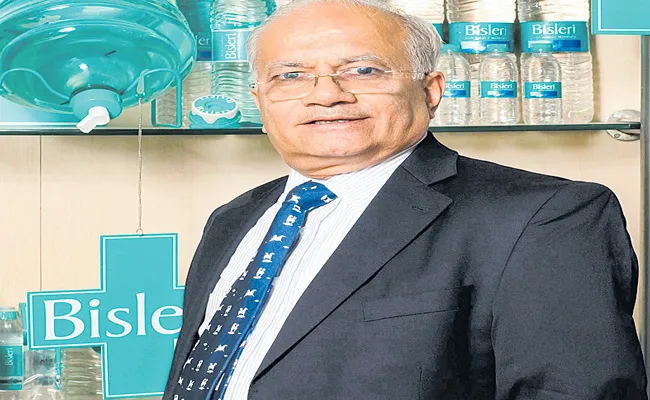 No plans to sell Bisleri now says Ramesh Chauhan - Sakshi