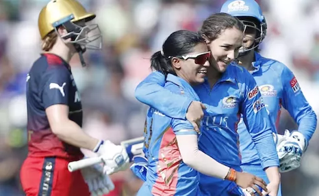 WPL 2023: RCB Women Set 126 Runs Target For Mumbai Indians Women - Sakshi