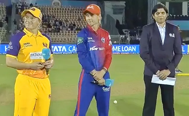 WPL 2023: Delhi Capitals Won Toss Choose To Bowl Vs UP Warriorz - Sakshi