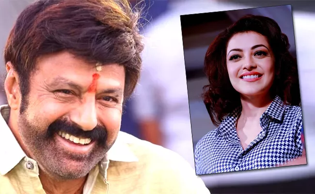 Kajal Aggarwal To Pair Up With Balayya Poster Release - Sakshi