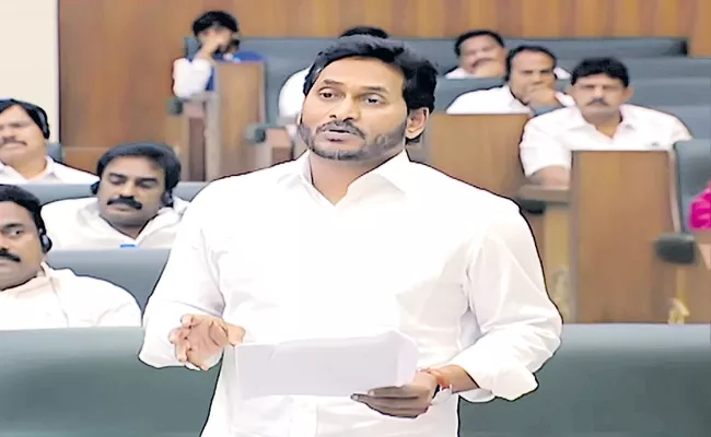 CM Jagan On Chandrababu In AP Assembly Budget Sessions 2023 - Sakshi