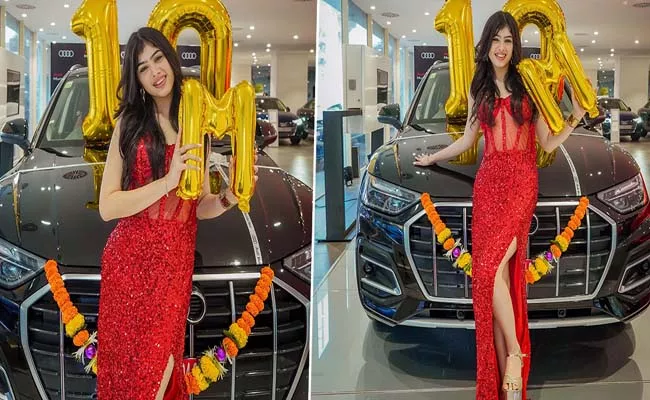 Riva Arora gets Audi car worth Rs 44 lakh as gift fans comments viral - Sakshi