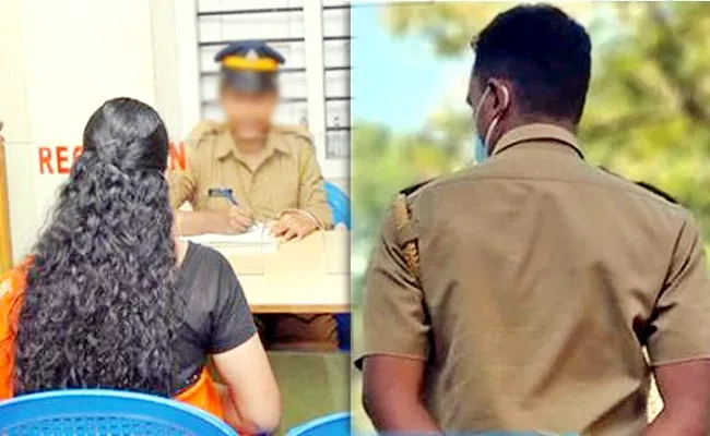 Cop Suspended For Misbehaving With A woman In Bengaluru - Sakshi