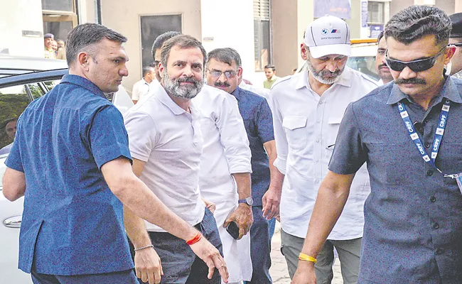 Surat court sentences Rahul Gandhi to two years in jail - Sakshi