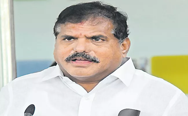 Botsa Satyanarayana Comments On DSC Notification - Sakshi