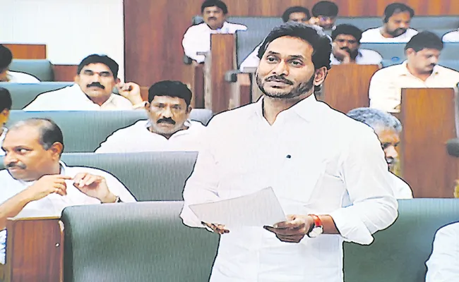 CM YS Jagan on Polavaram in Andhra Pradesh Assembly - Sakshi