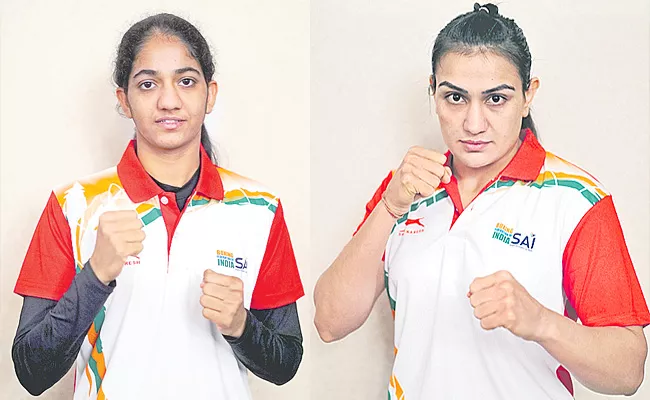 Women-World Boxing Championship: Nikhat-Lovlin-Neetu-Sweety Eye-Gold - Sakshi