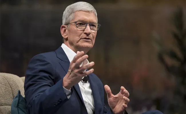 Apple Ceo Apple Ceo Tim Cook Praises China Innovation - Sakshi