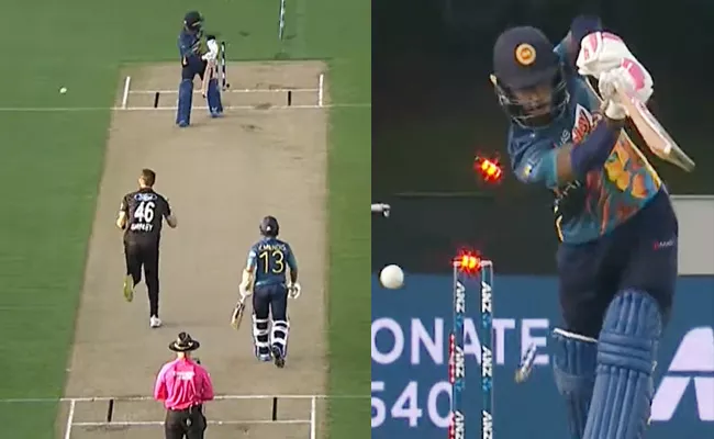 NZ Vs SL 1st ODI: Shipley Bowled Nisanka Shocking Video Goes Viral - Sakshi