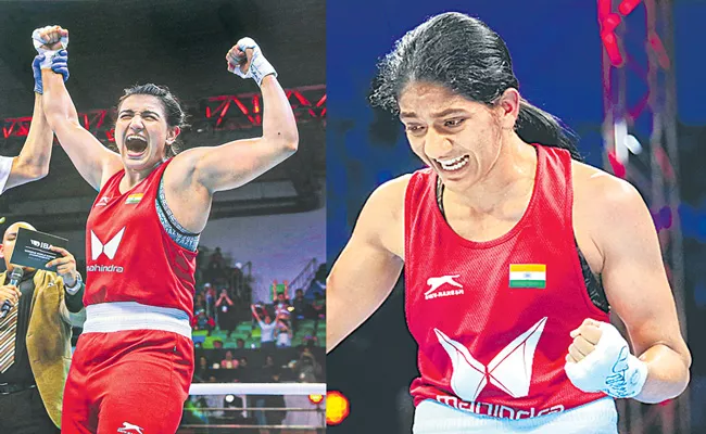 Womens World Boxing Championship 2023: Nitu Ghanghas, Saweety Boora win gold medals - Sakshi