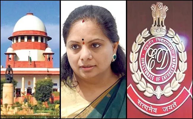 SC to hear BRS MLC Kalvakuntla Kavitha petition against ED Updates - Sakshi