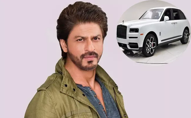 Shah Rukh Khan New Car Rolls Royce Cullinan Black Badge after Pathaan Success - Sakshi