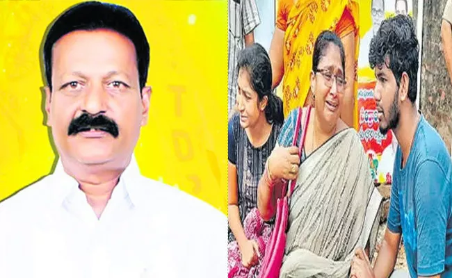 tdp leader and vice sarpanch varaprasad murder in kovvur - Sakshi