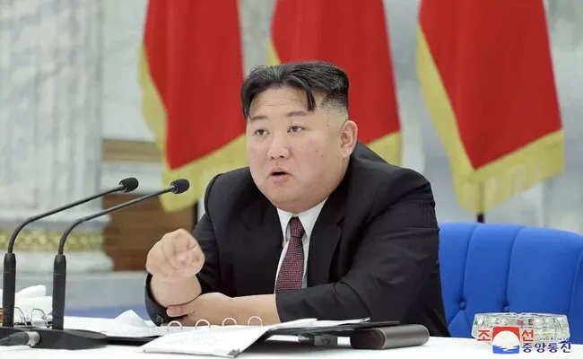 Kim Jong Un Called Planning Ramp Up Production Of Nuclear Weapons - Sakshi