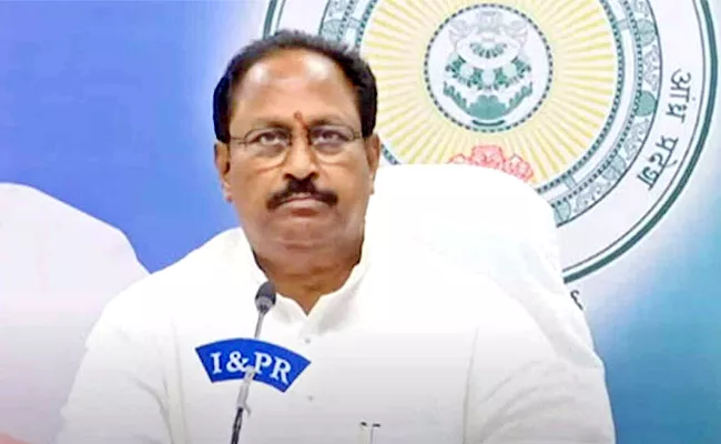 Ysrcp Minister Kottu Satya Narayana Fires Chandra Babu - Sakshi