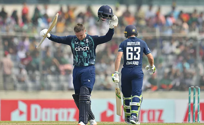 England Beat Bangladesh By 132 Runs Margin 2nd ODI Claim Series 2-0 - Sakshi