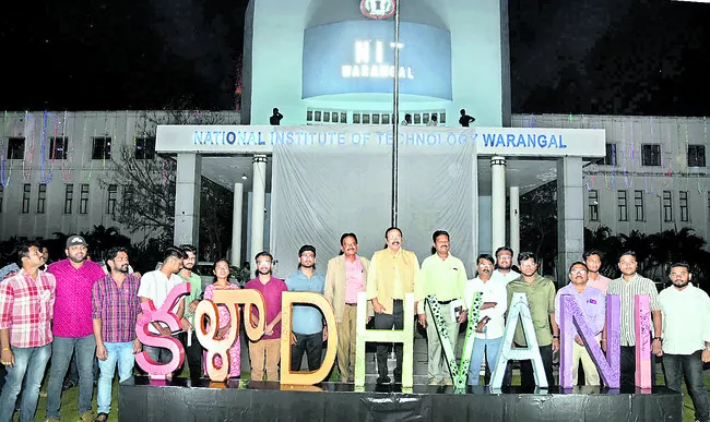 NIT Warangal is ready for the Annual Celebration - Sakshi