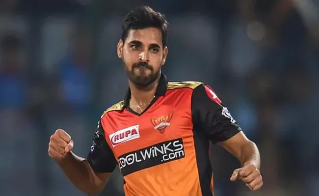 Bhuvneshwar Kumar To Lead SRH  Against Rajasthan: Reports - Sakshi