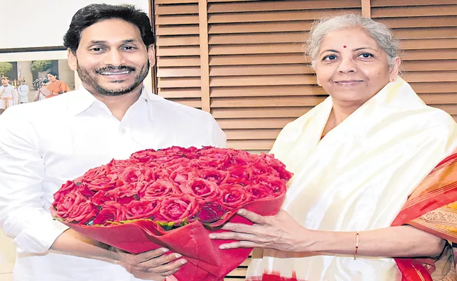 CM YS Jagan Meeting With Nirmala Sitharaman On Polavaram Funds - Sakshi