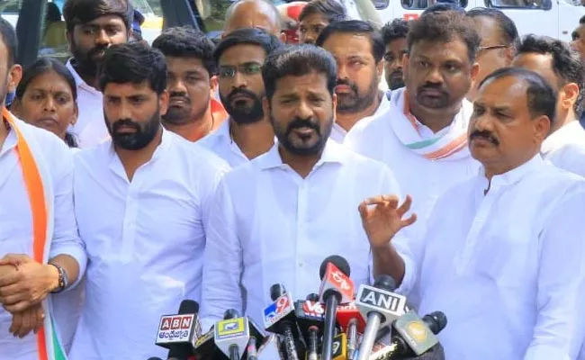 Revanth Reddy Slams TS Govt And KTR On TSPSC Paper Leak Case - Sakshi