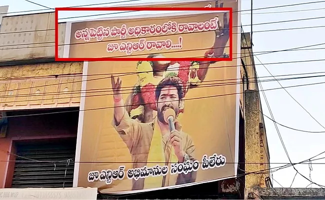 Junior NTR Flexis in Piler in Chittoor District - Sakshi