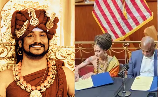 US City Scraps Agreement With Nithyananda Kailasa - Sakshi