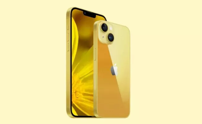 Apple iphone 14 and 14 plus will come yellow colour - Sakshi