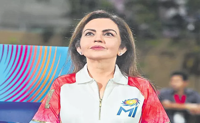 Mumbai Indians owner Nita Ambani hopes WPL will inspire young girls - Sakshi