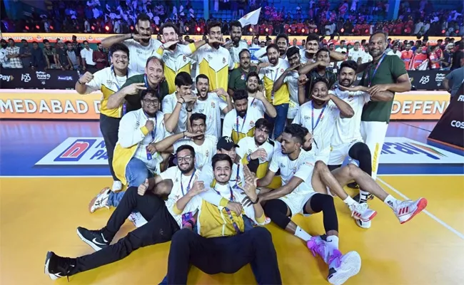 Ahmedabad Triumph As Prime Volleyball League Champions - Sakshi