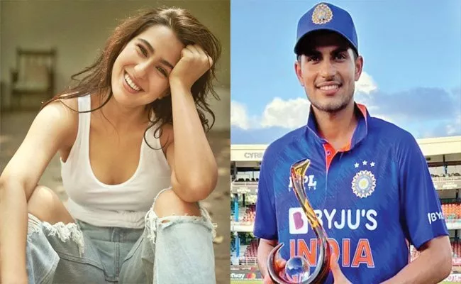 Shubman Gill Finally Reveals His Crush Name Not Sara Ali Khan Goes Viral - Sakshi