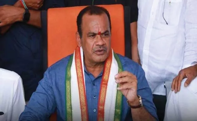 Congress MP Komatireddy Audio Leak warning To Cheruku Sudhakar - Sakshi