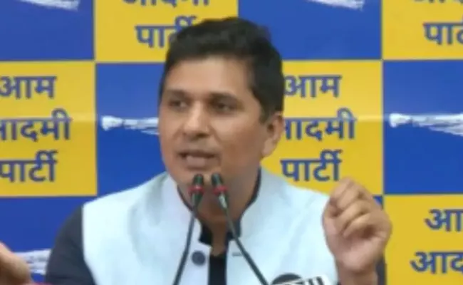 Manish Sisodia being tortured by CBI says AAP national spokesperson Saurabh Bhardwaj - Sakshi