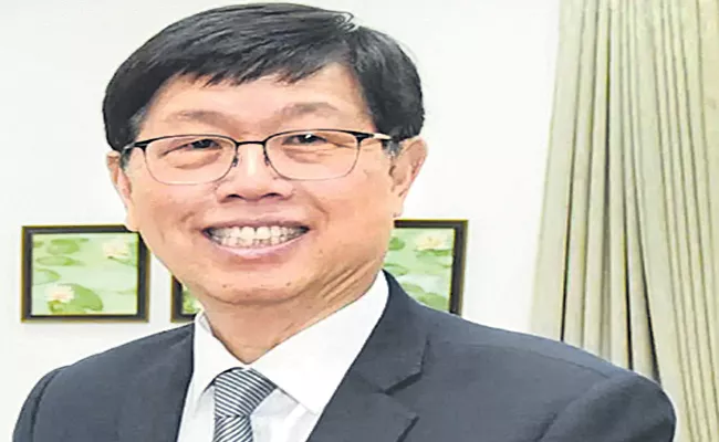 Foxconn Chairman Young Liu letter to CM KCR - Sakshi