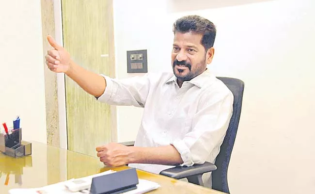 TPCC President Revanth Reddy in a special interview of 'Sakshi'