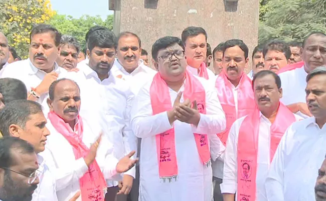 Three MLC Candidates Filed Their Nominations In Telangana - Sakshi