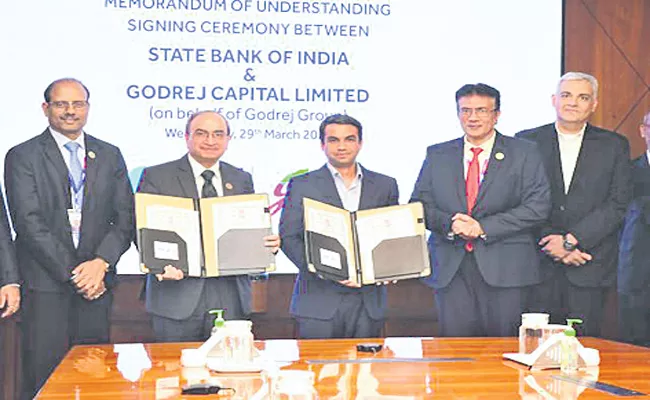 Godrej group and SBI sign a strategic MoU to deepen partnership - Sakshi