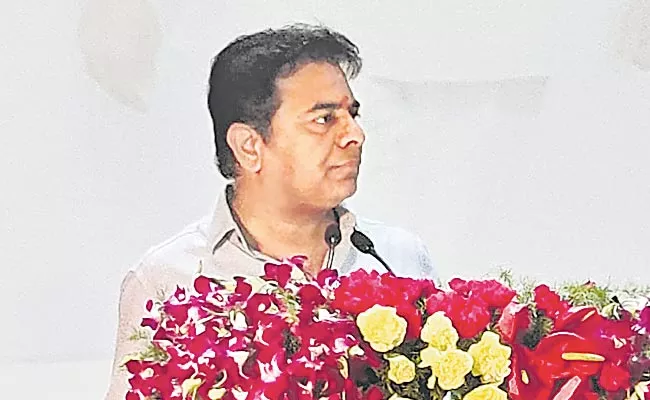 Telangana Minister KTR Fires On Central BJP Govt - Sakshi