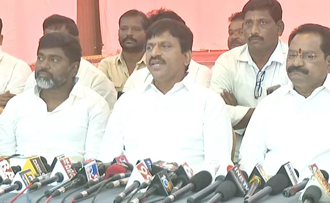 BRS Suspended Leader Ponguleti Srinivas Reddy Press Meet Highlights - Sakshi