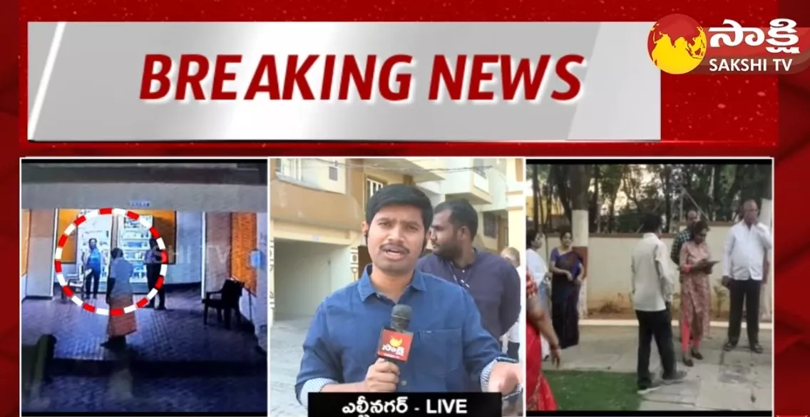 CI Nagendera Hulchul With Pet Dogs In Apartment At LB Nagar