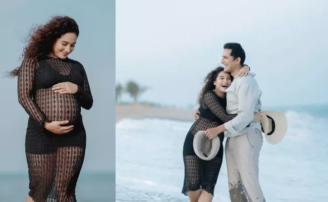 Bigg Boss Fame Pooja Ramachandran Shares Her Baby Bump Photos - Sakshi