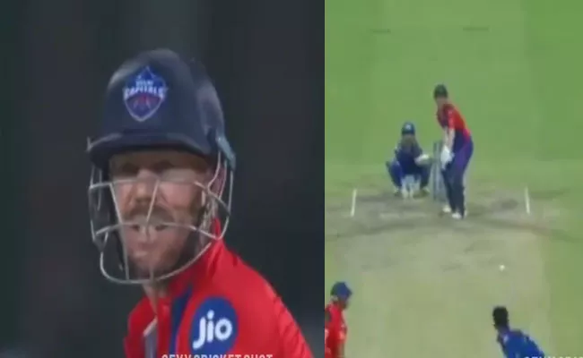 IPL 2023: 1st-Time In History David Warner Batted Right hand Vs MI Viral - Sakshi