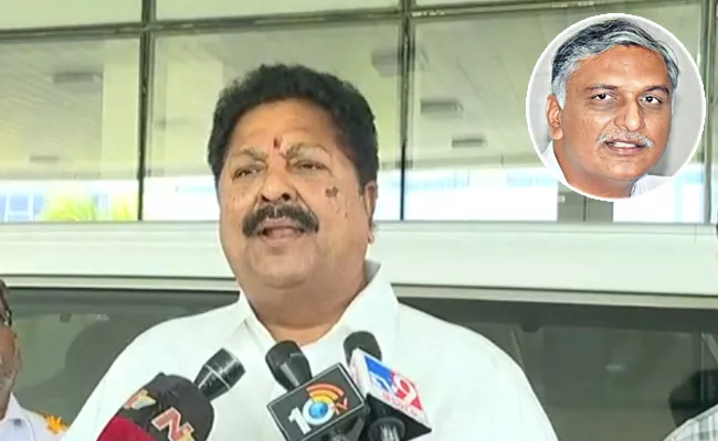 Karumuri Nageswara Rao Serious Comments On Harish Rao - Sakshi