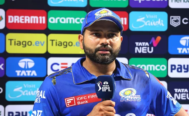 Rohit Sharma relieved after Mumbai Indians'first win - Sakshi