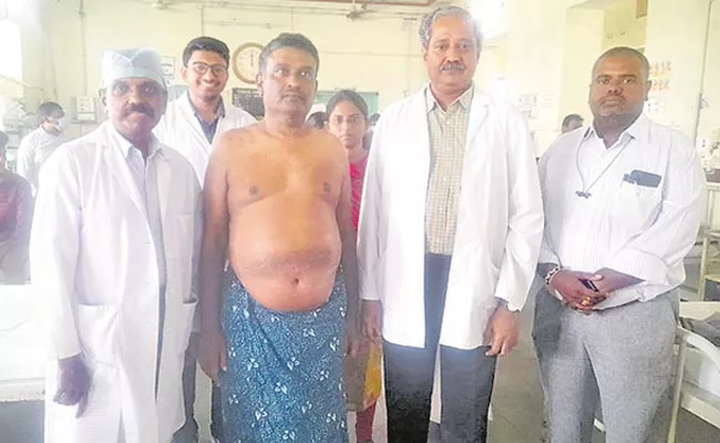 Successful Surgery For Rare Tumor At Guntur Ggh - Sakshi