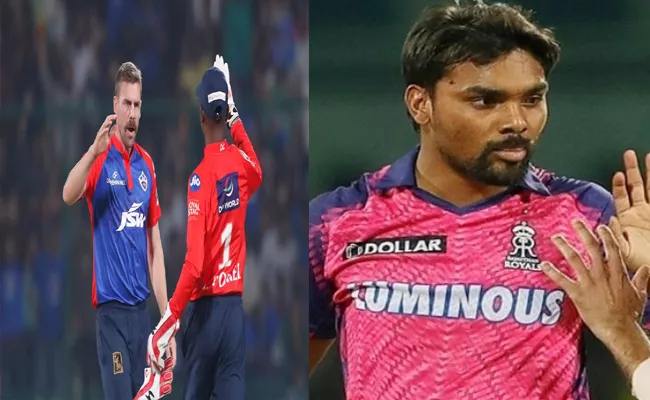 IPL 2023: Sandeep Sharma, Nortje Defends Target In Final Overs - Sakshi